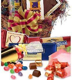 Florist Designed Chocolate &amp; Candy Basket